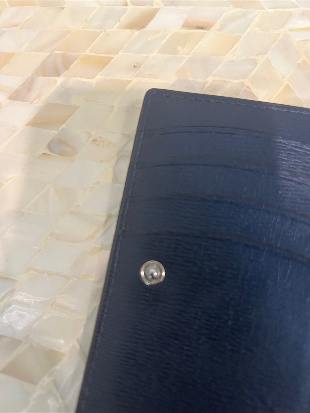 kate spade Gray Pebble Leather Bifold Wallet - Picture 7 of 11